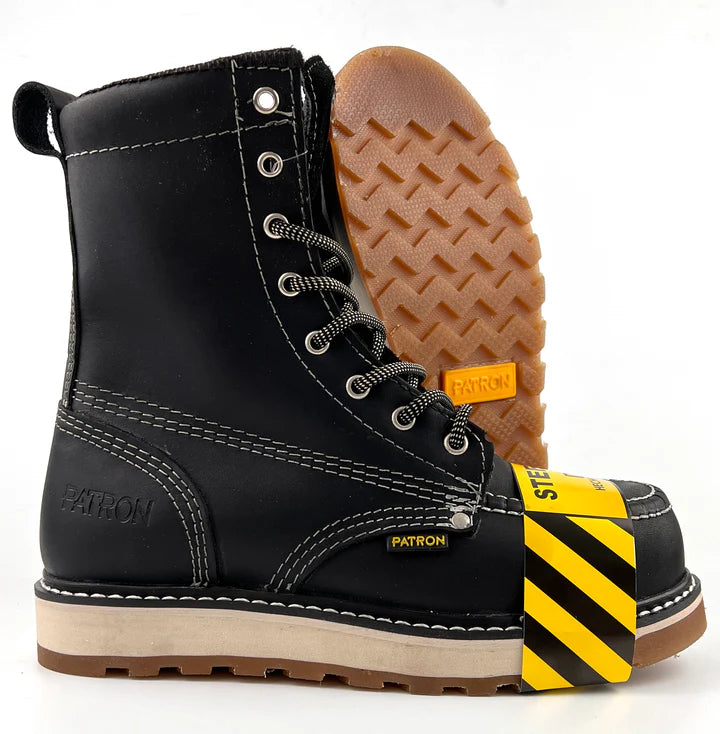 415 High Top Moc Tie Steel Toe