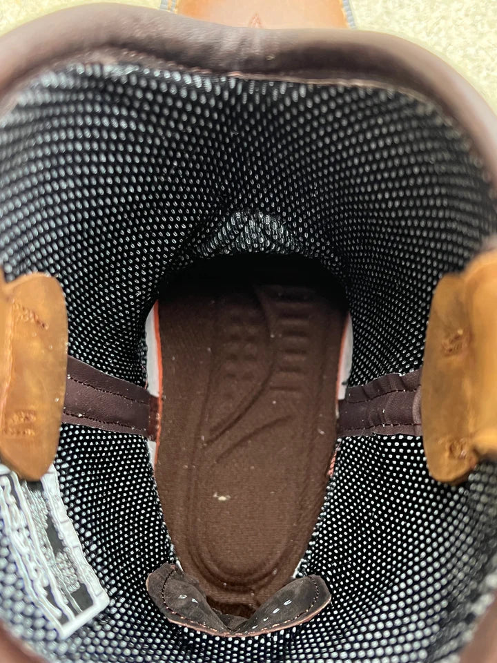 6001 S Crazy Tan Slip-On  Square Toe Steel-Toe