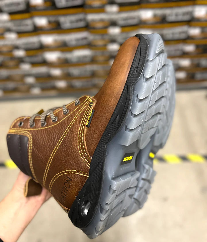 608 S Dark Brown Lace-Up Shoe