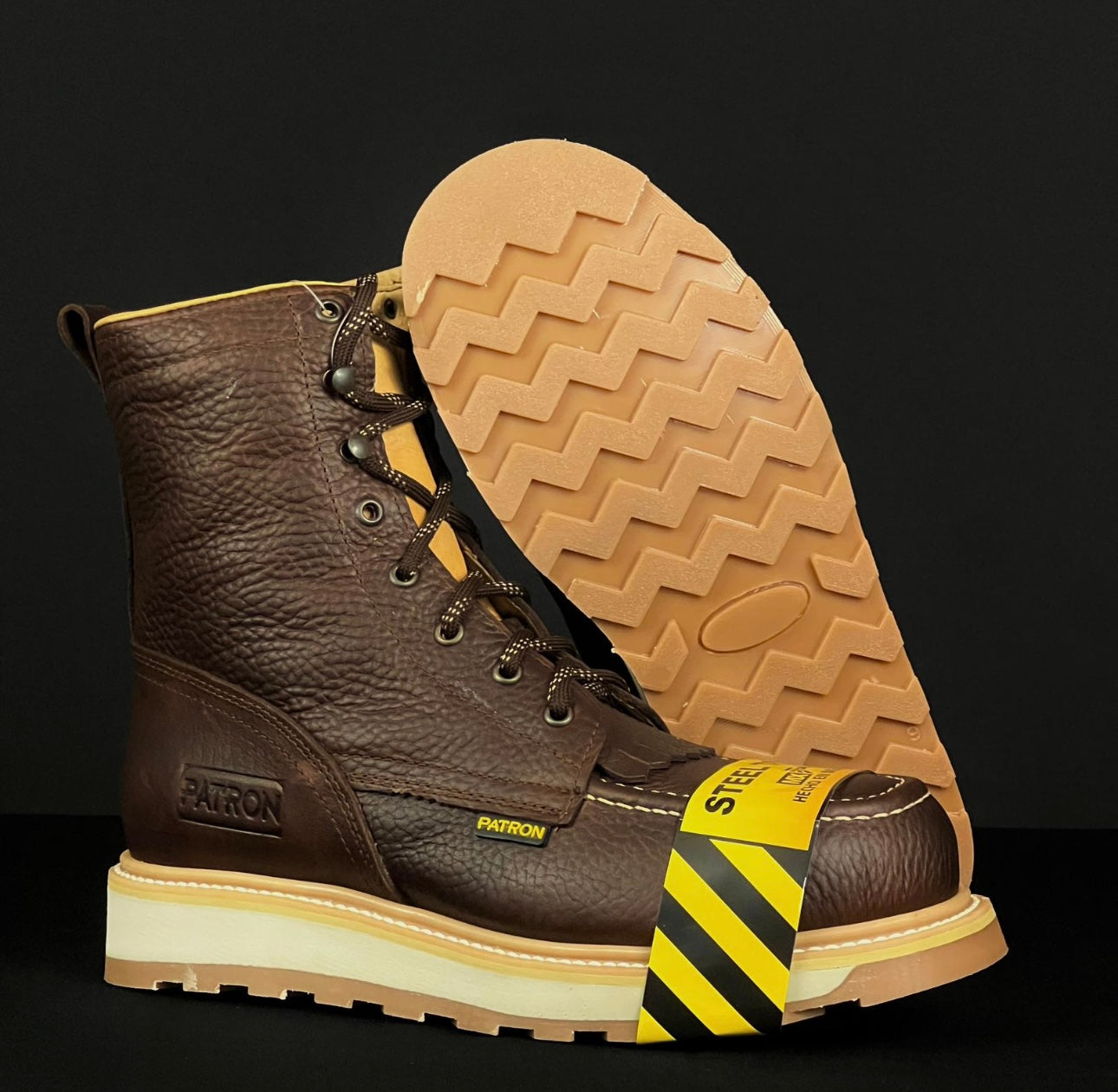 9568 Ocre Acero Steel Toe