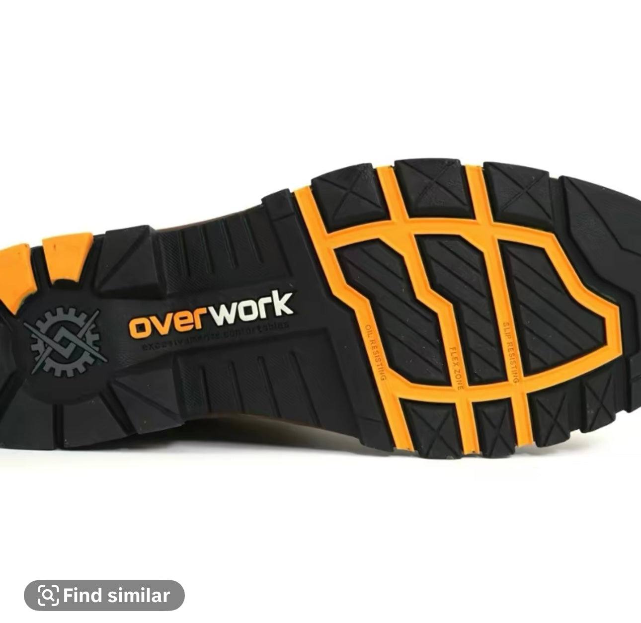 Overwork Boots 2024 Shoulder Café | Western Work Boot | Heavy-Duty Comfort & Slip-Resistant Sole
