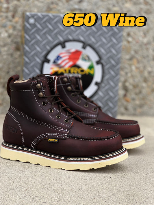 Work Boot 650 Wine