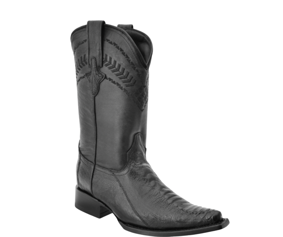 Genuine Ostrich Leg Boots on 3X Aladino
