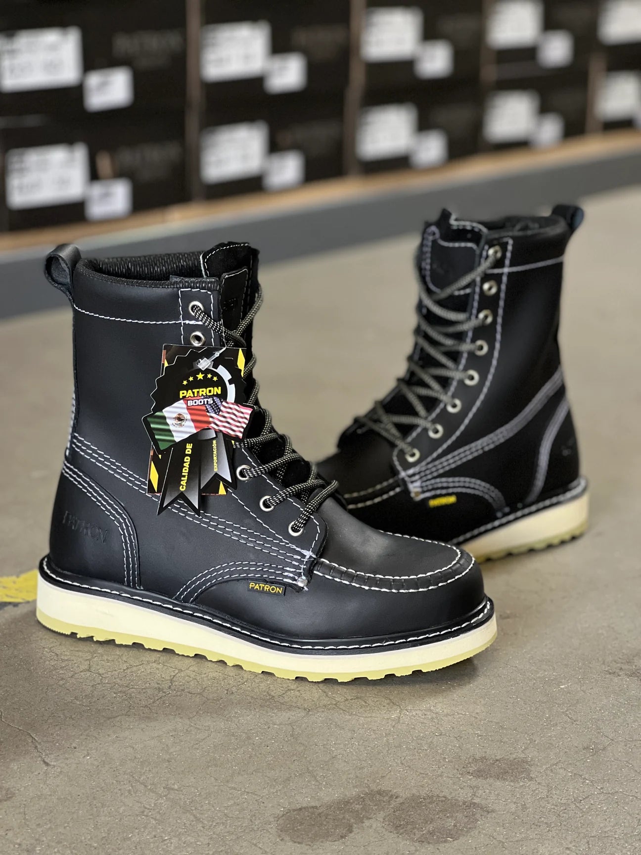 Work Boot 813 Black