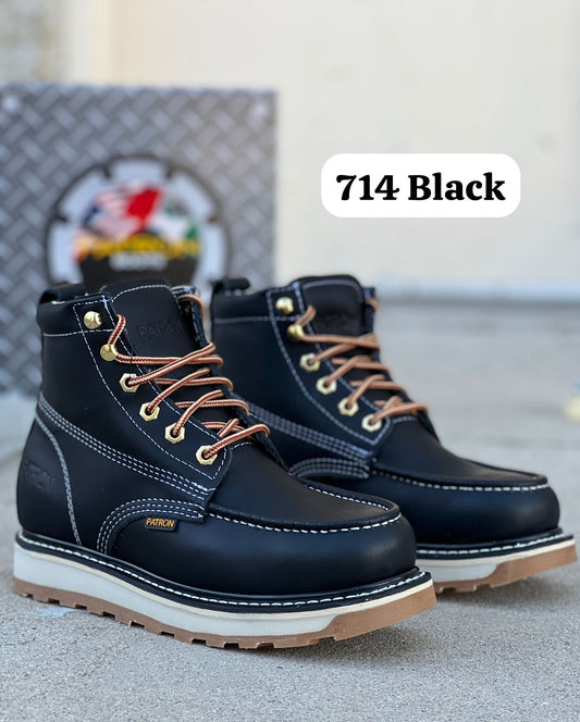 Work Boot 714 Black