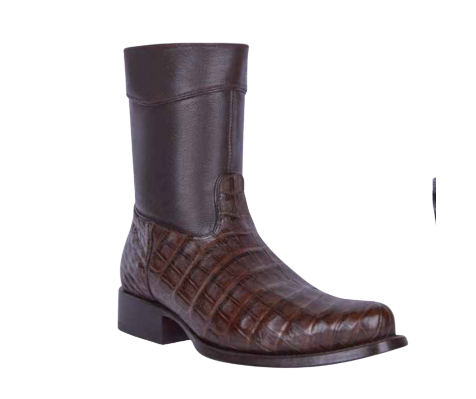 Diamond Belly Leather Western Boots – Premium Mid-Calf Fit 010 / 011-125