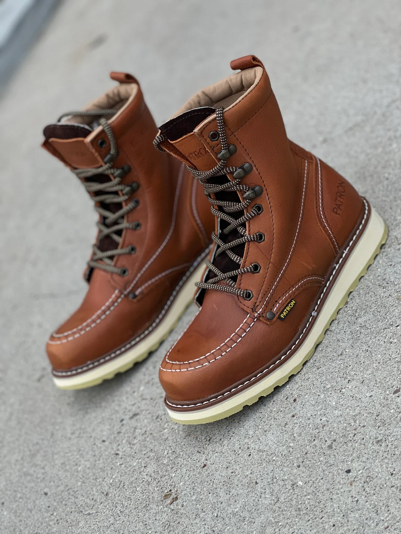 Work Boot 813 Light Brown