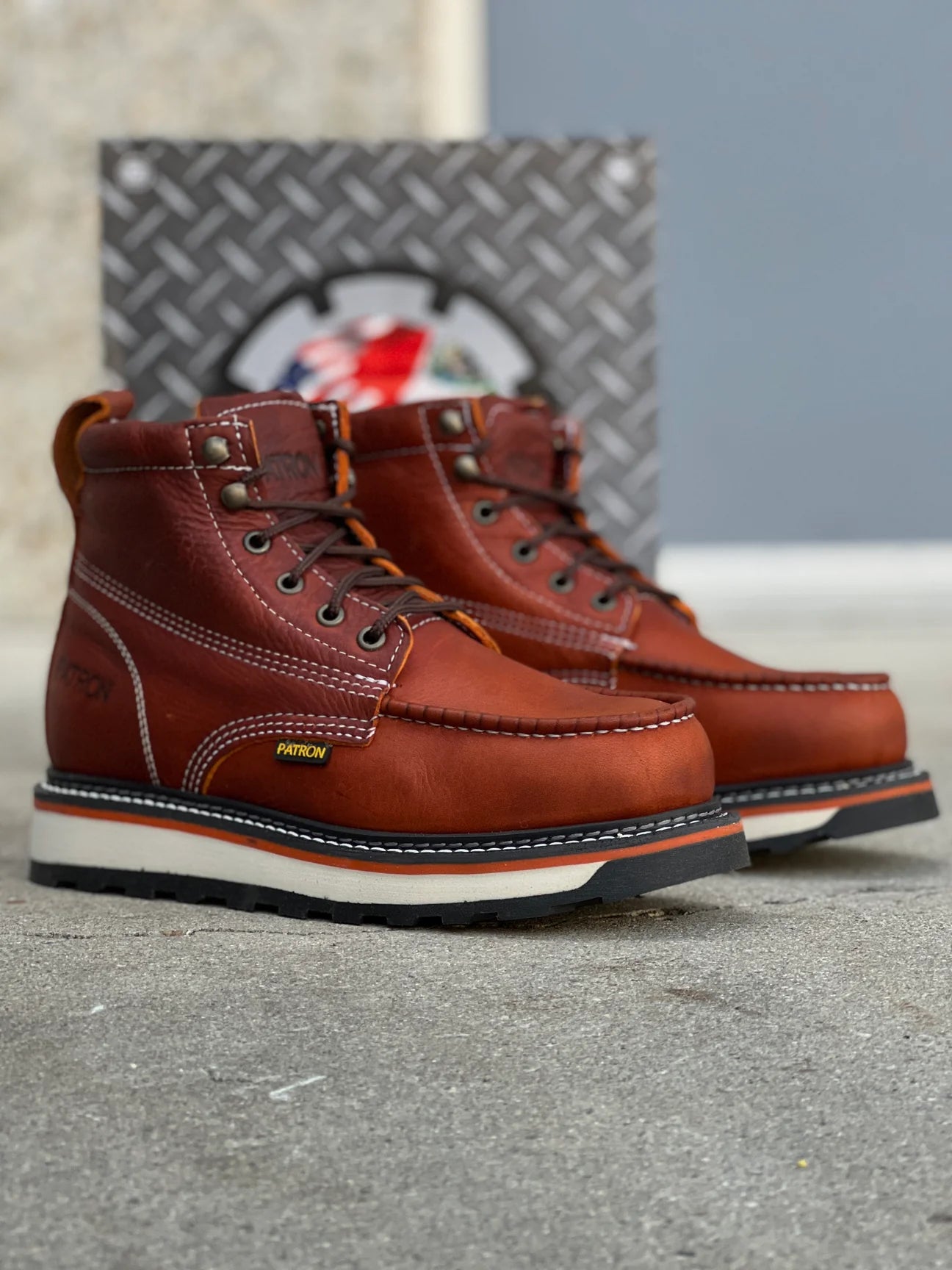 Work Boot 705 Light Brown